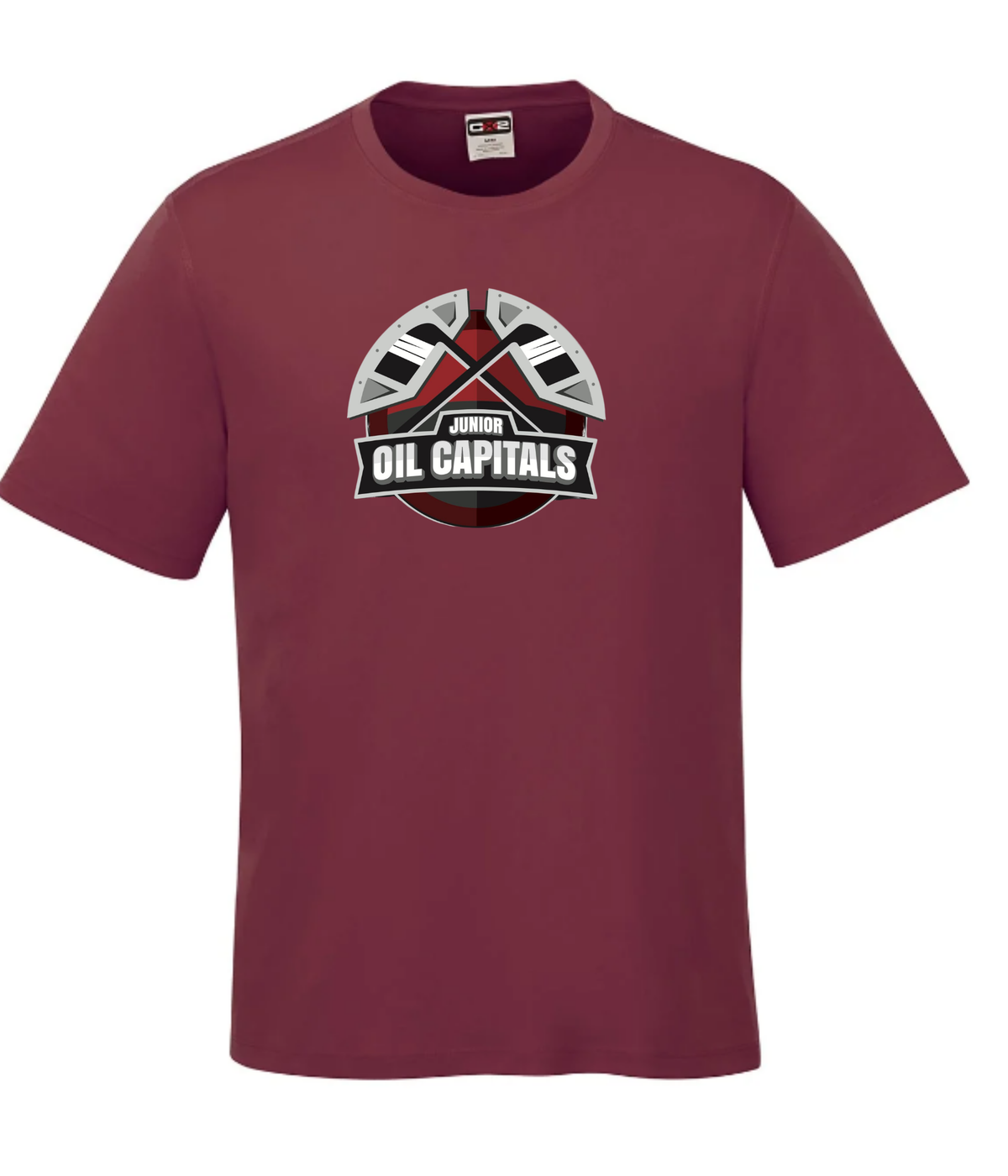 Virden Jr. Oil Caps Moisture Wicking T-shirt