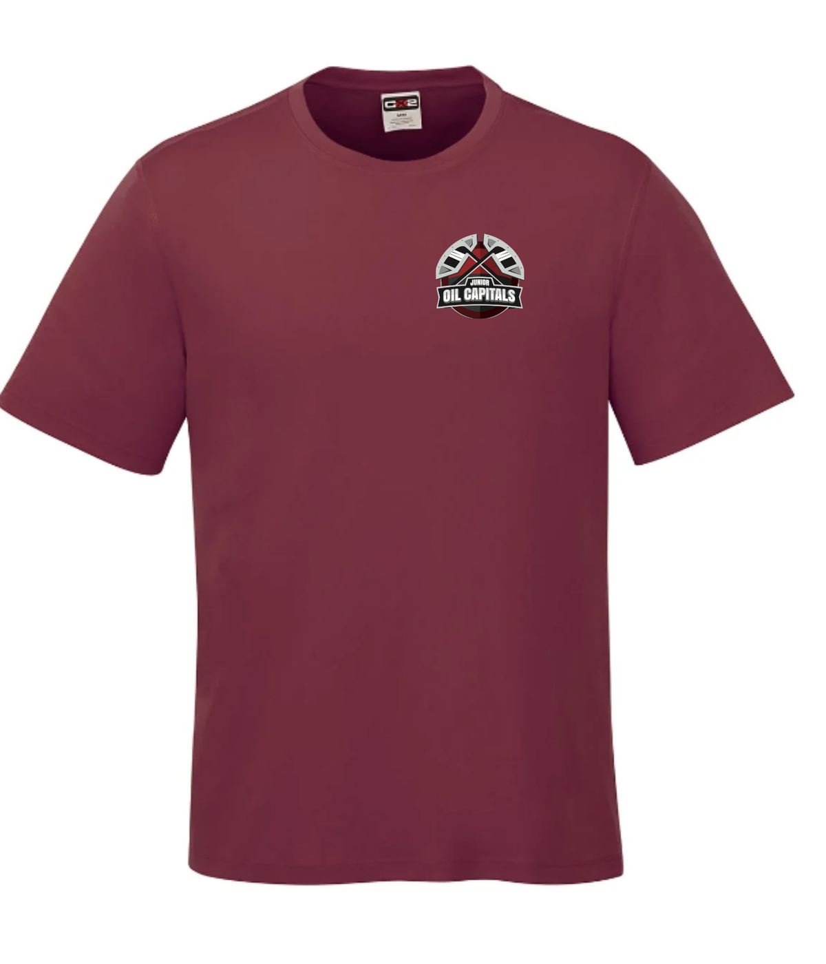 Virden Jr. Oil Caps Moisture Wicking T-shirt