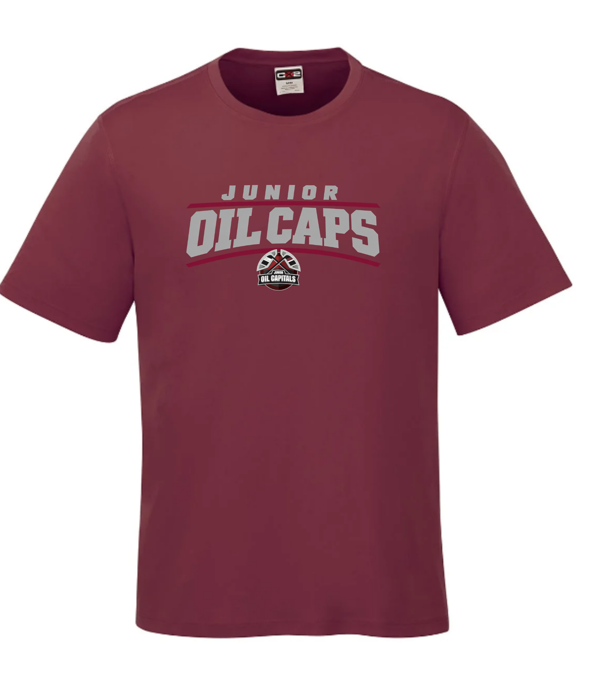 Virden Jr. Oil Caps Moisture Wicking T-shirt