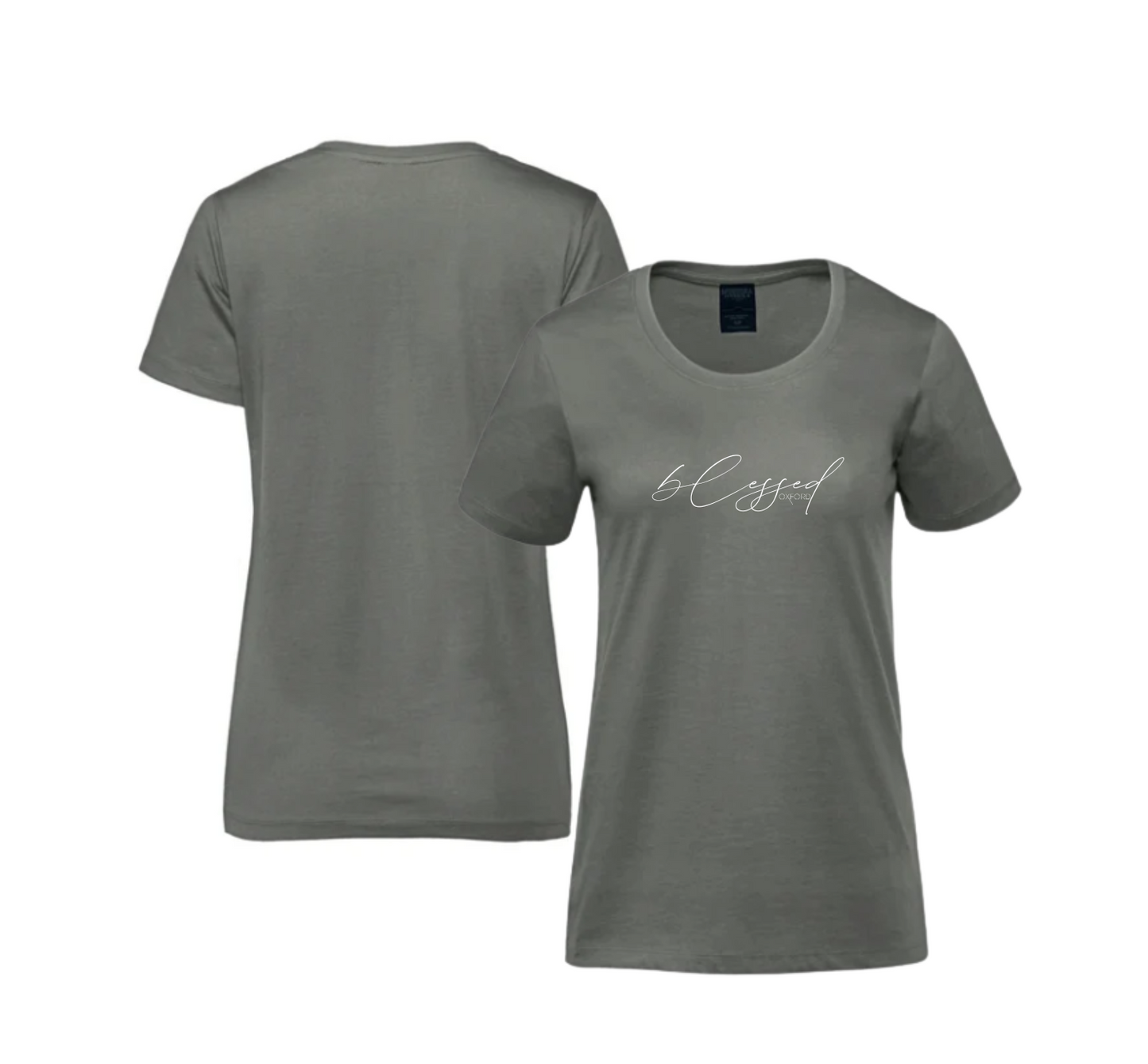 OXFORD Scoop neck T-Shirt (Ladies)