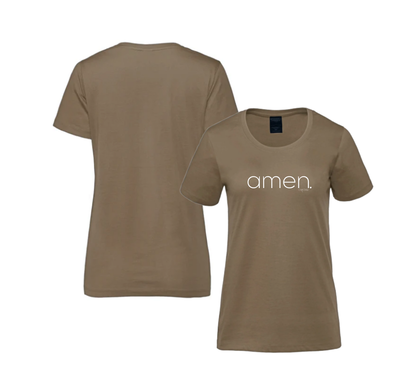 OXFORD Scoop neck T-Shirt (Ladies)